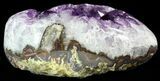 Purple Amethyst Crystal Heart - Uruguay #50910-1